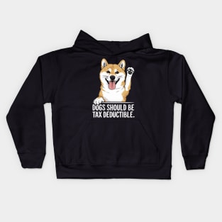 Dogs Should Be Tax Deductible Kids Hoodie